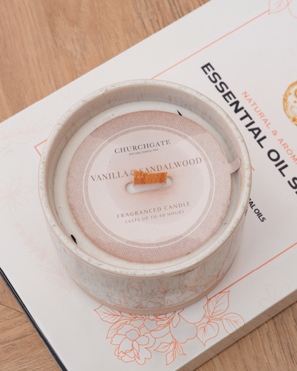 The Essence Candle – Vanilla & Sandalwood